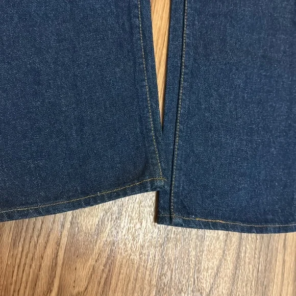 Levi’s Vintage 40509 Dark Straight Jeans Size 31 x 32 USA 100% Cotton Orange Tab